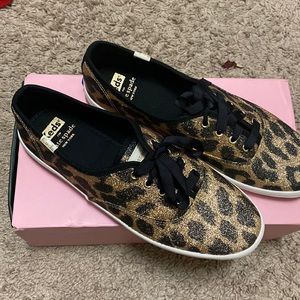 Kate Spade Glitter Leopard Keds